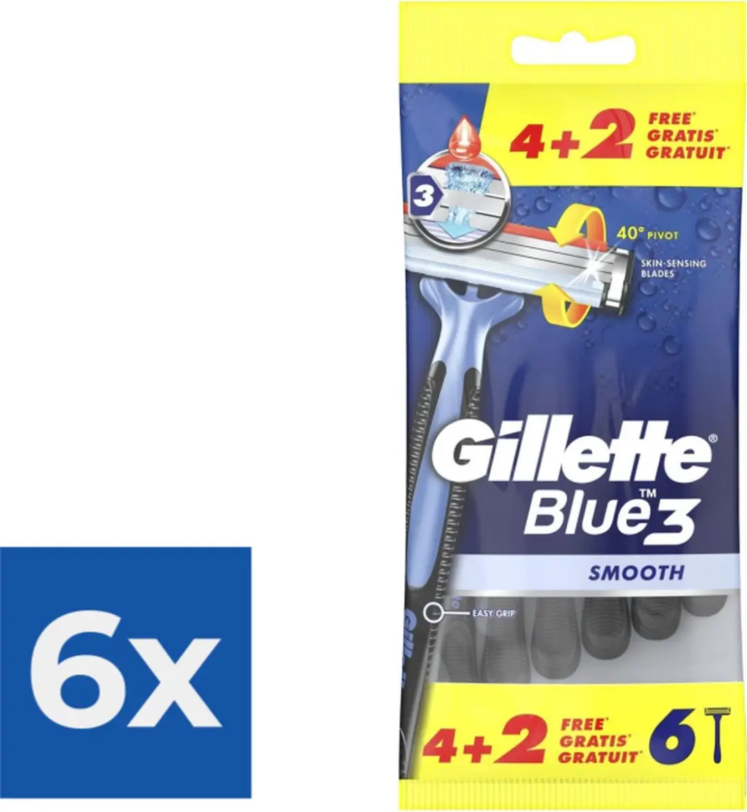 Gillette Blue3 Smooth Scheermesjes