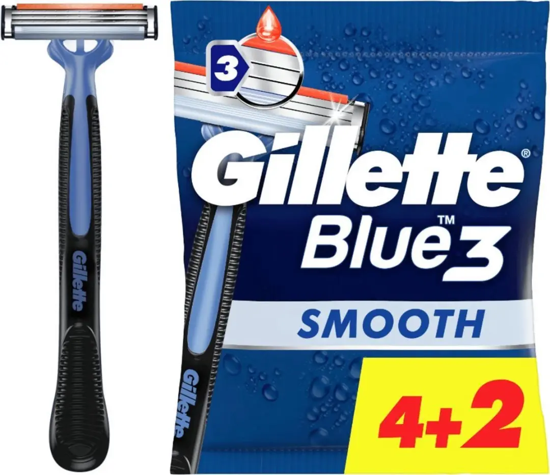 Gillette Blue3 Smooth Scheermesjes - 36 Stuks