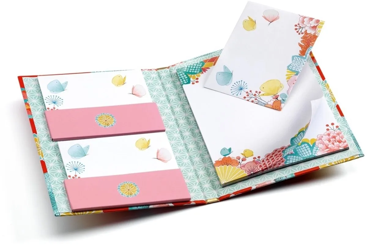 Djeco Misa Schrijfset - 24 Vellen & 12 Enveloppen Multicolor