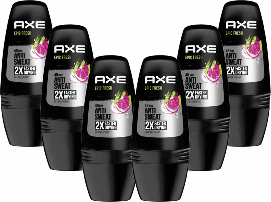 Axe Epic Fresh Deodorant Roller - 6x50ml