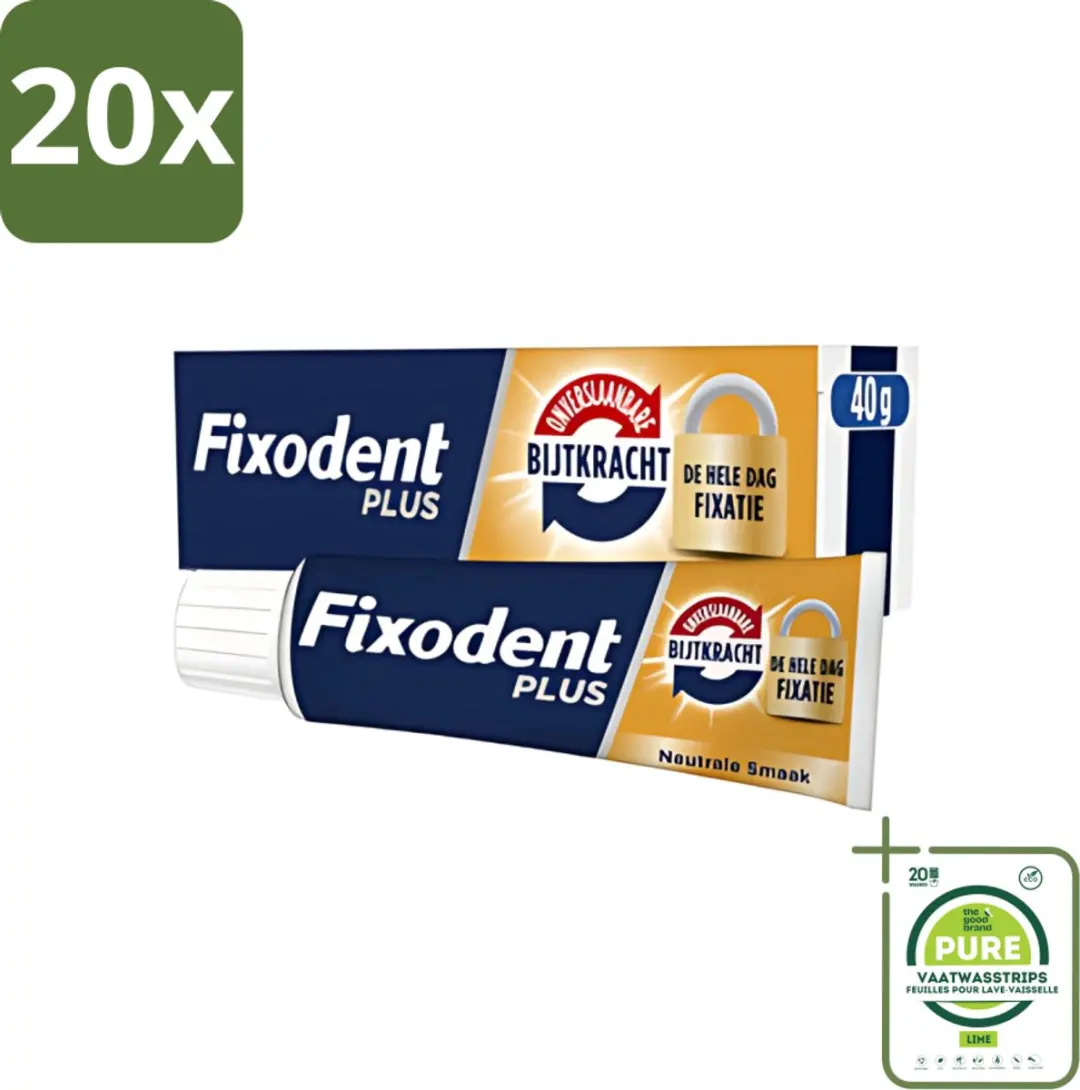 Fixodent Plus Kleefpasta 40g