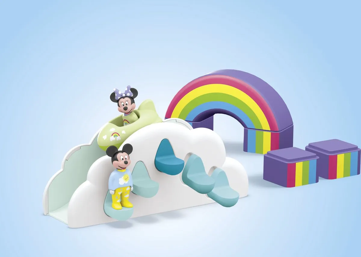 Playmobil Junior Disney Mickey Mouse Wolkenhuis 71696 - Multicolor