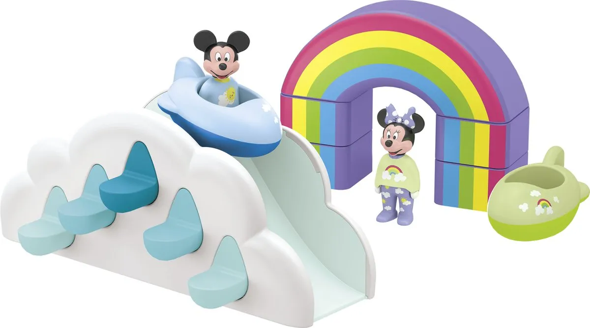 Playmobil Junior Disney Mickey Mouse Wolkenhuis 71696 - Multicolor