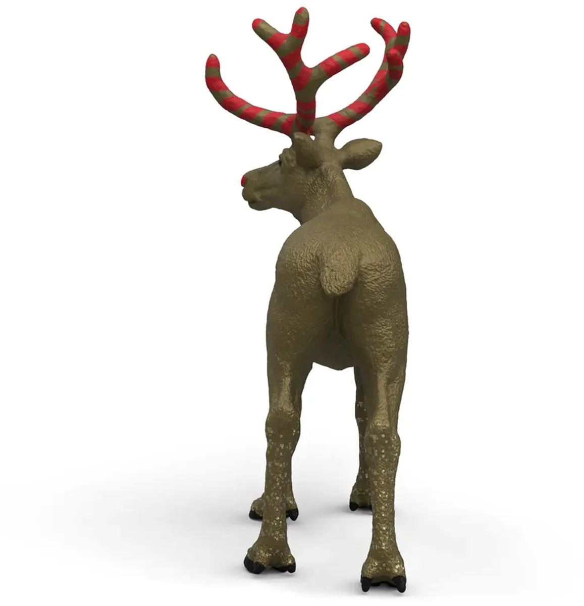 Schleich Wild Life Gouden Jubileum Rendier 72271 - Goud/Rood