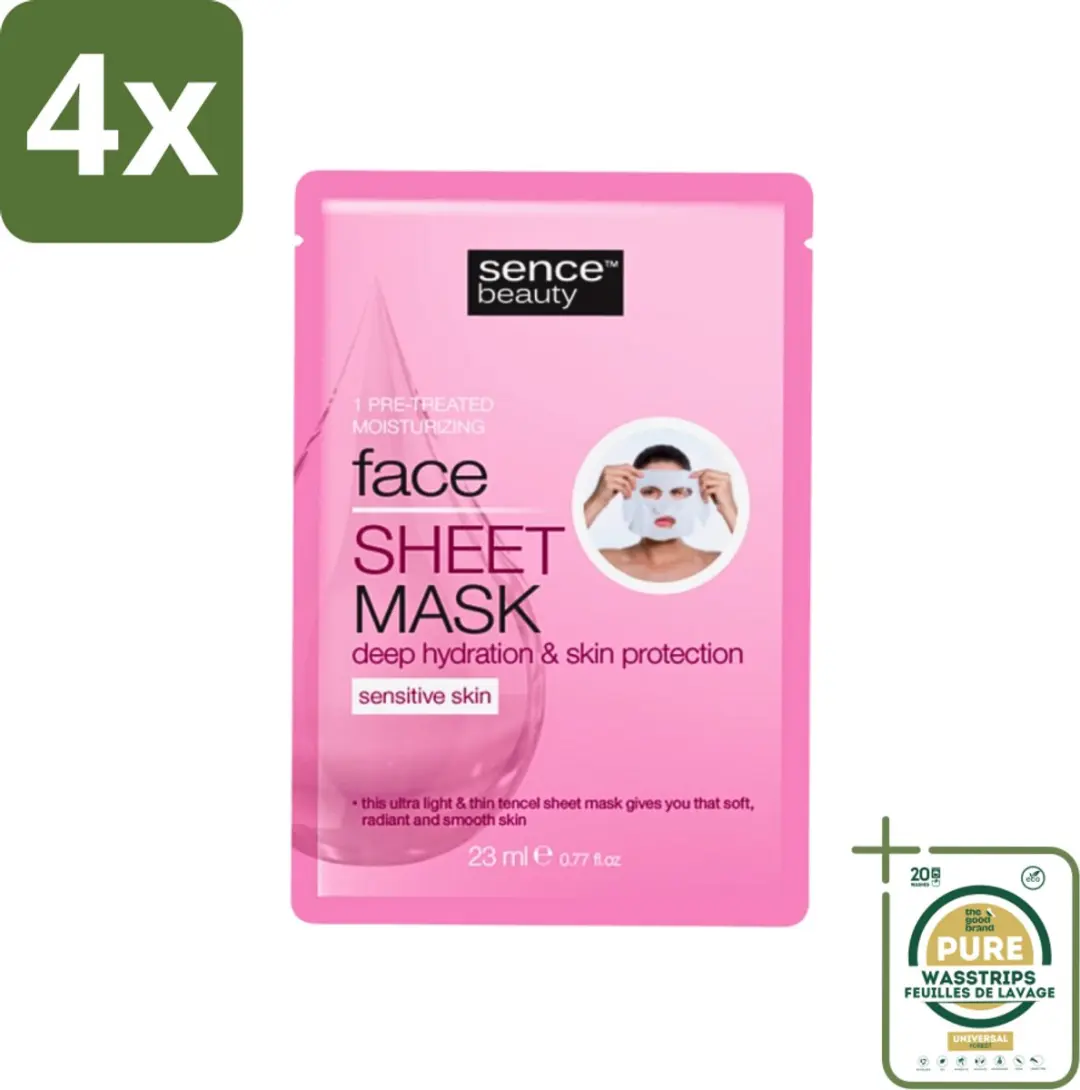 Sence Tencel Gezichtsmasker Hyaluronzuur
