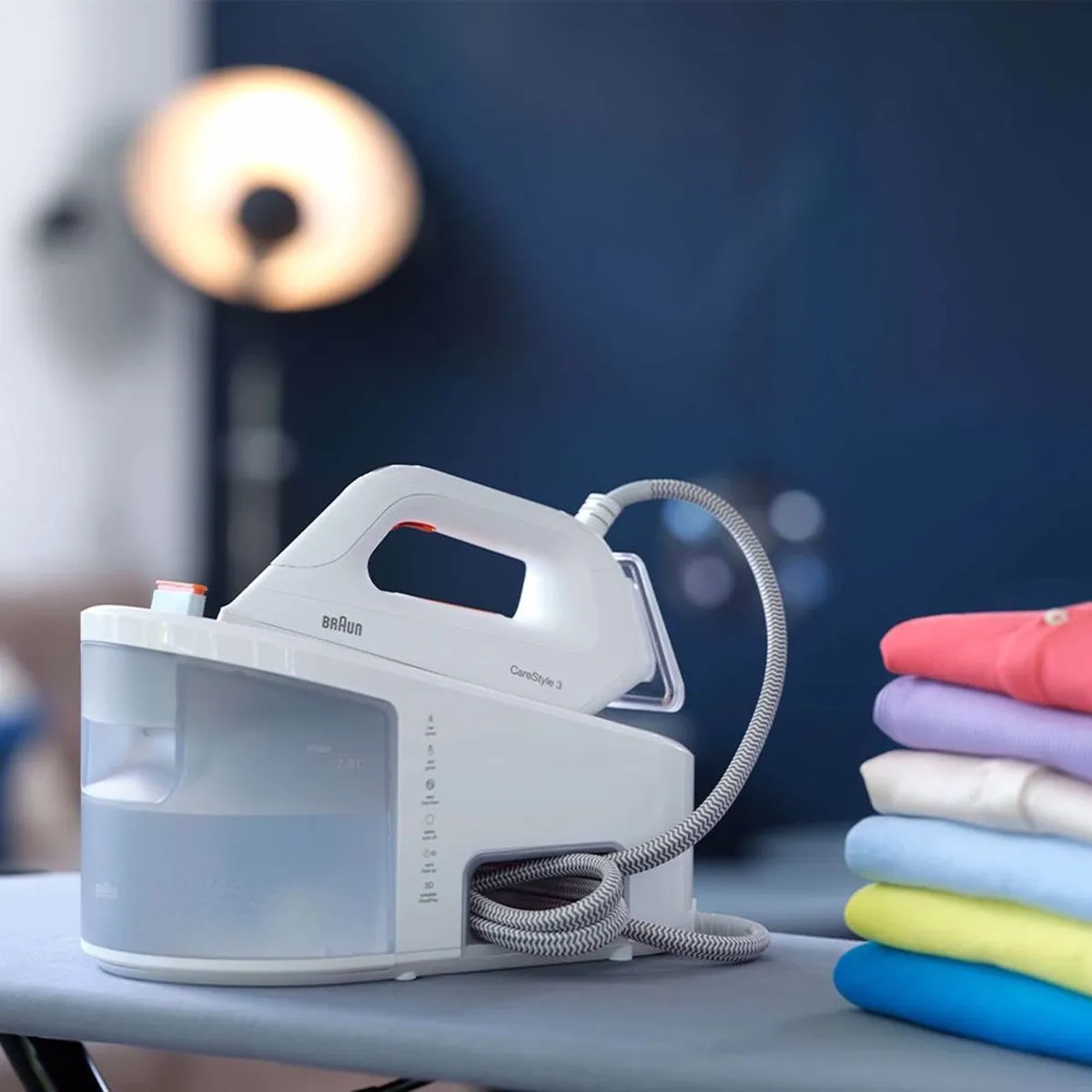 Braun CareStyle 3 IS3132WH Stoomgenerator - 2400W - 2L - Oranje/Wit