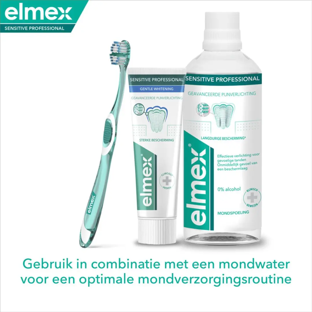 Elmex Sensitive Professional Gentle Whitening Tandpasta 75ml - 6 Stuks