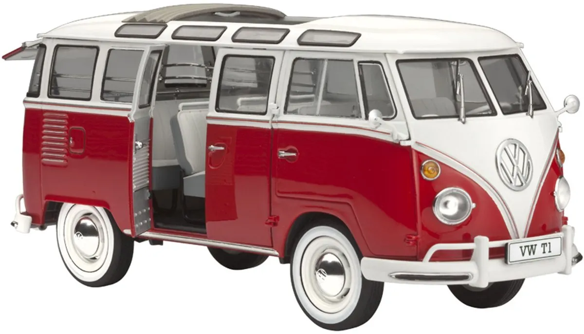 Revell 67399 Volkswagen T1 Samba Bus Modelbouwpakket 1:24 - Multi