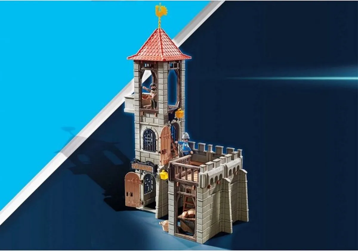 Playmobil Knights 70953 Middeleeuwse Gevangenistoren - Grijs
