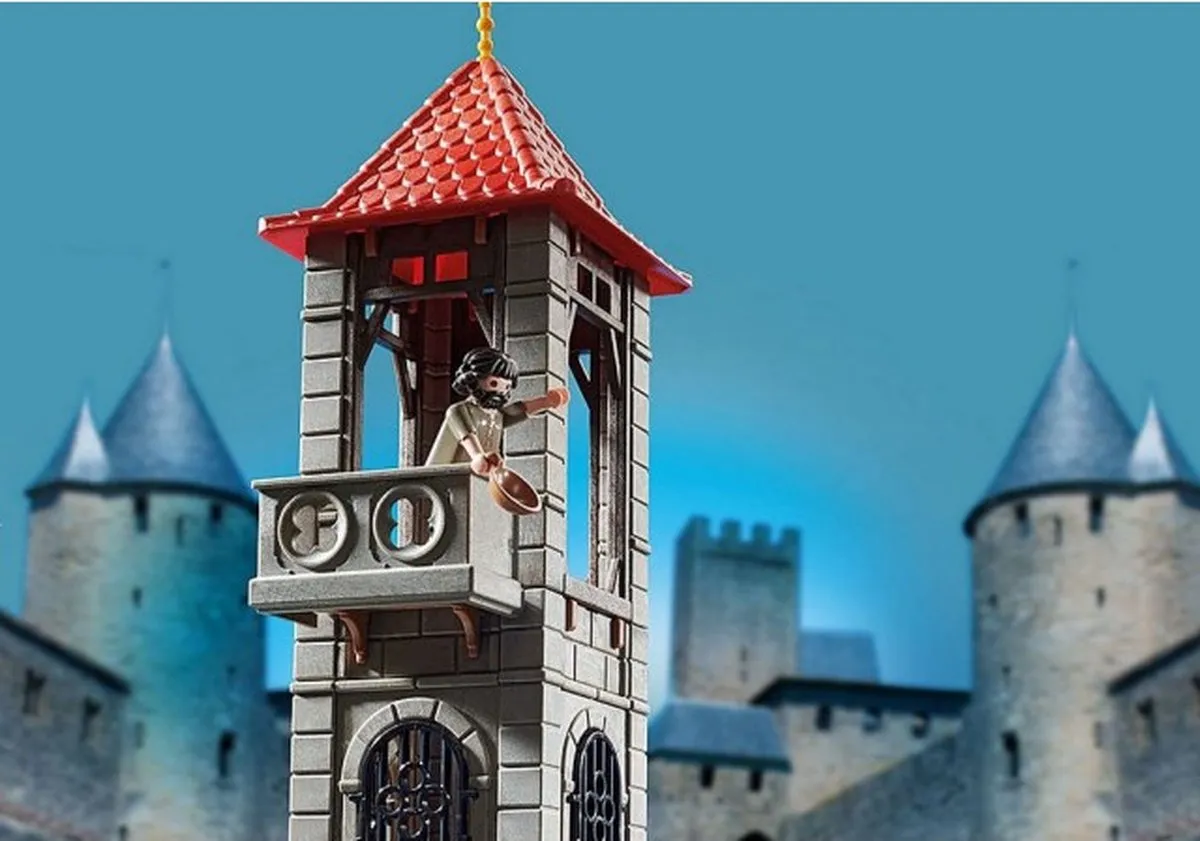 Playmobil Knights 70953 Middeleeuwse Gevangenistoren - Grijs