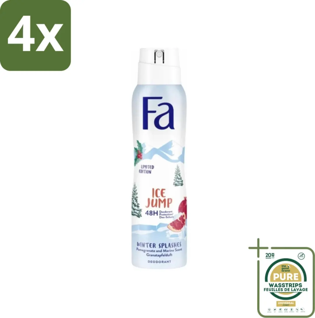 Fa Deodorant Spray Winter Splashes Ice Jump