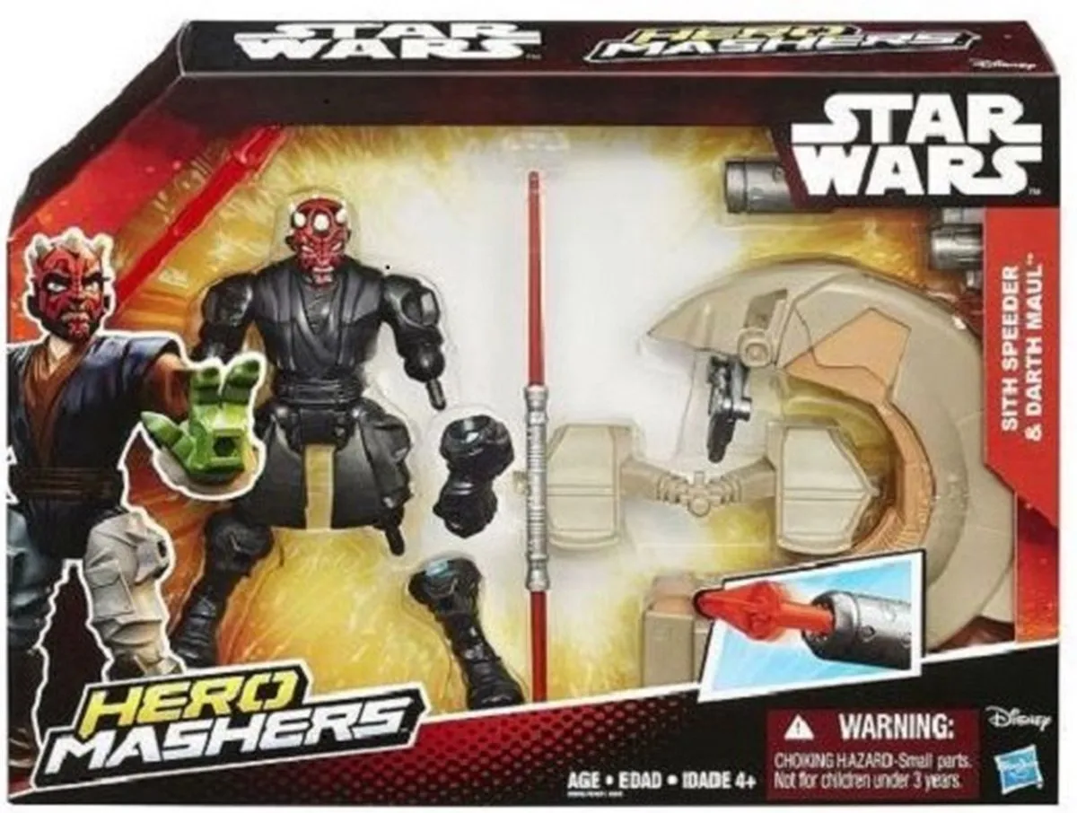Star Wars Mashers Darth Maul & Sith Speeder