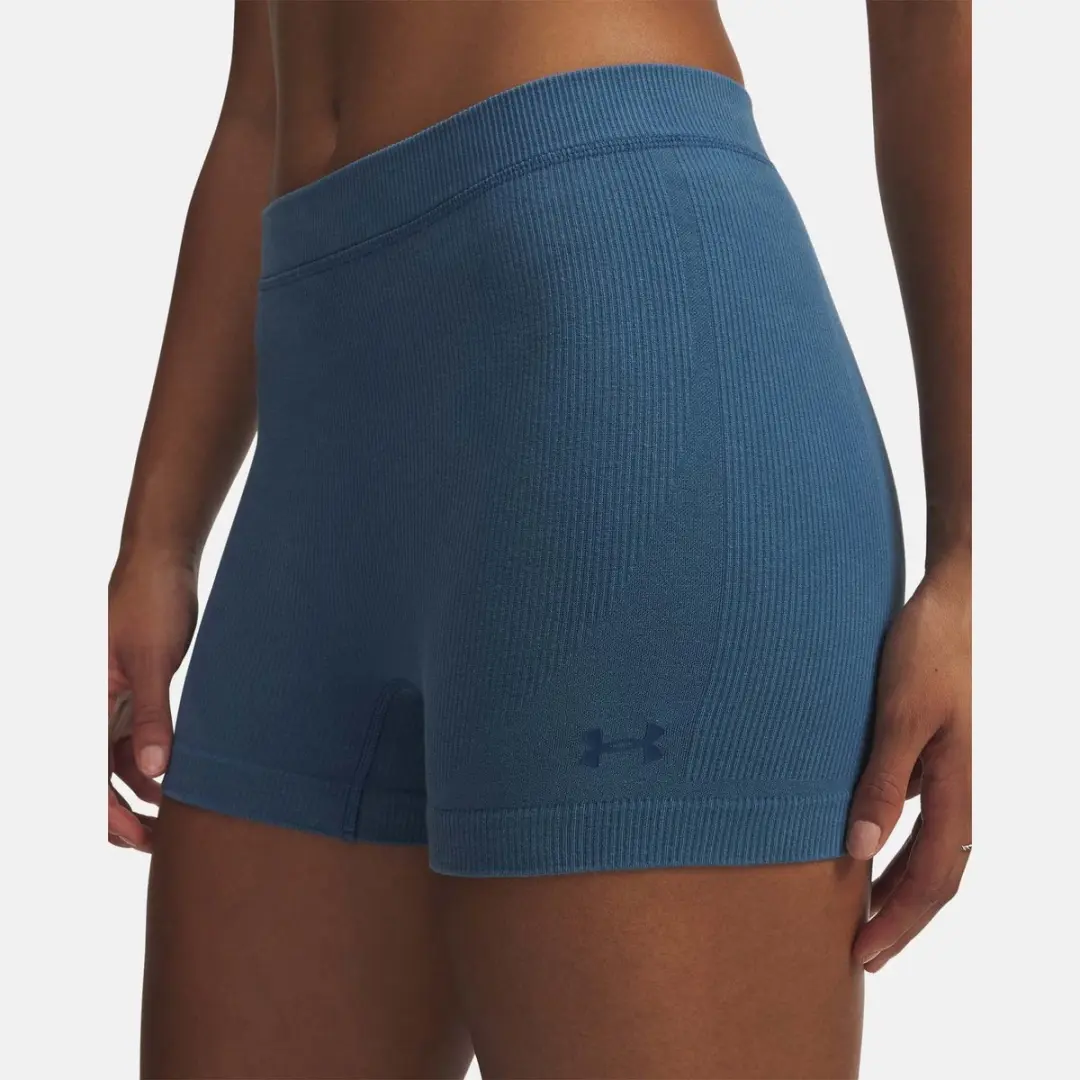 Under Armour Seamless Cotton Shorty Trainingsbroek M - Blauw