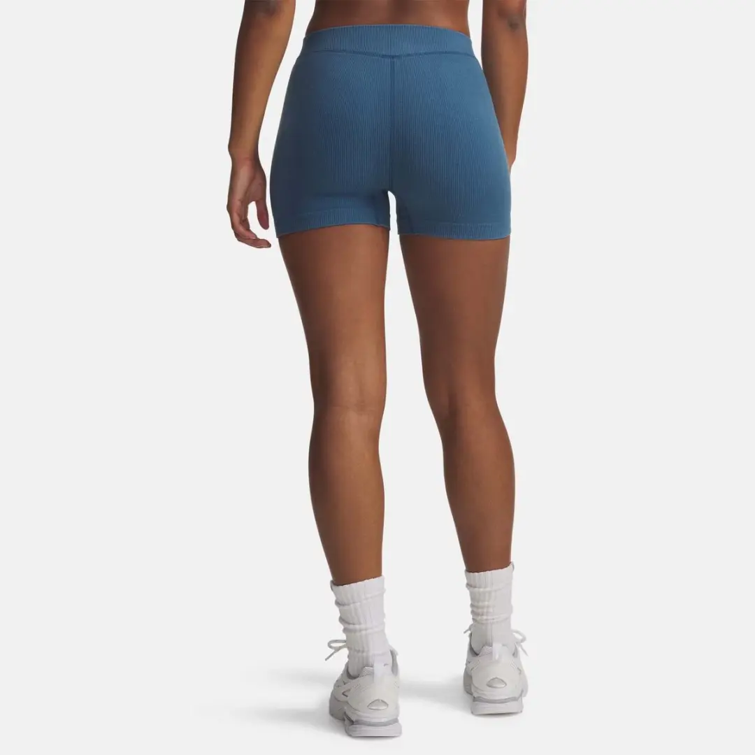 Under Armour Seamless Cotton Shorty Trainingsbroek M - Blauw