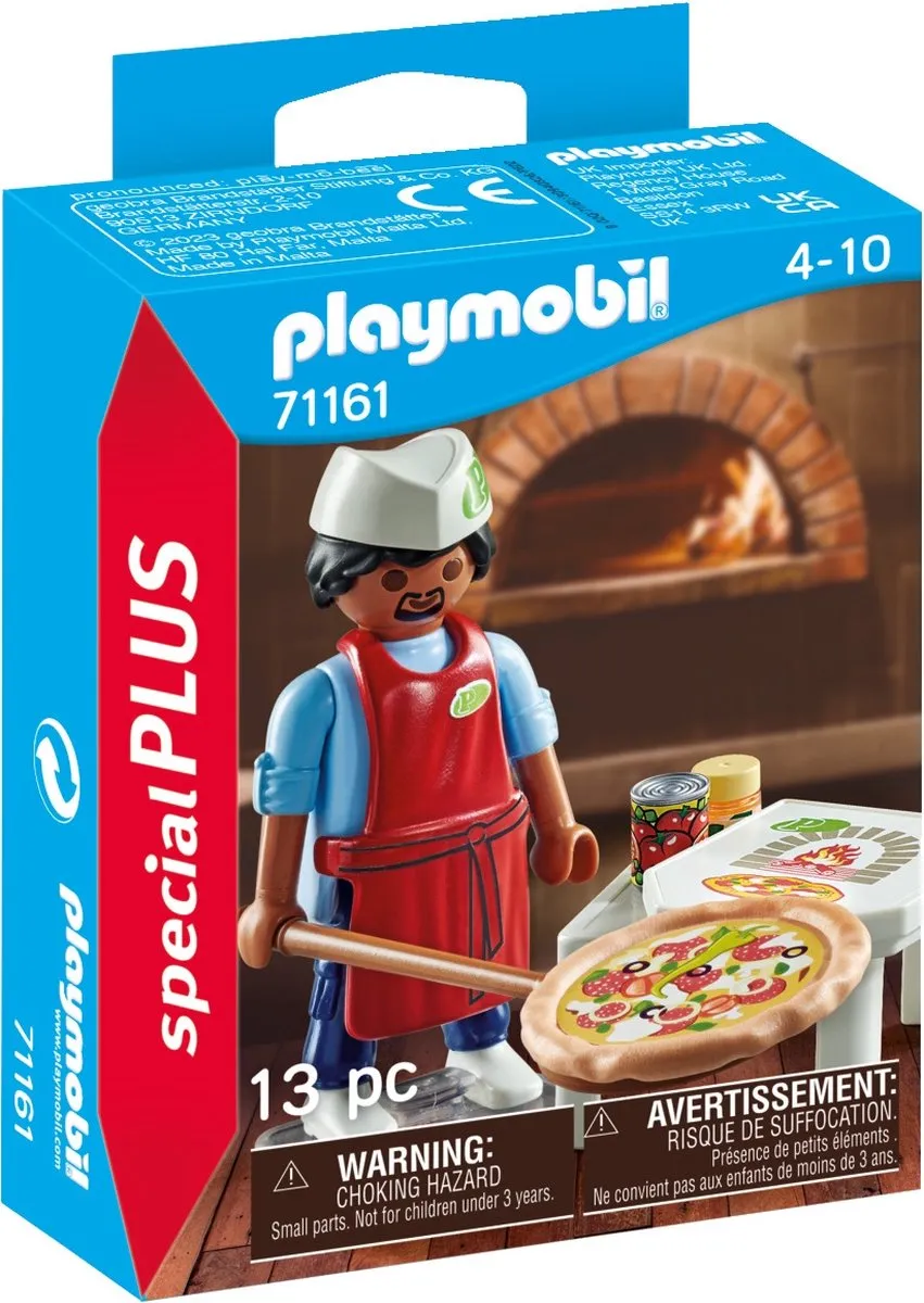 Playmobil Special Plus Pizzabakker 71161