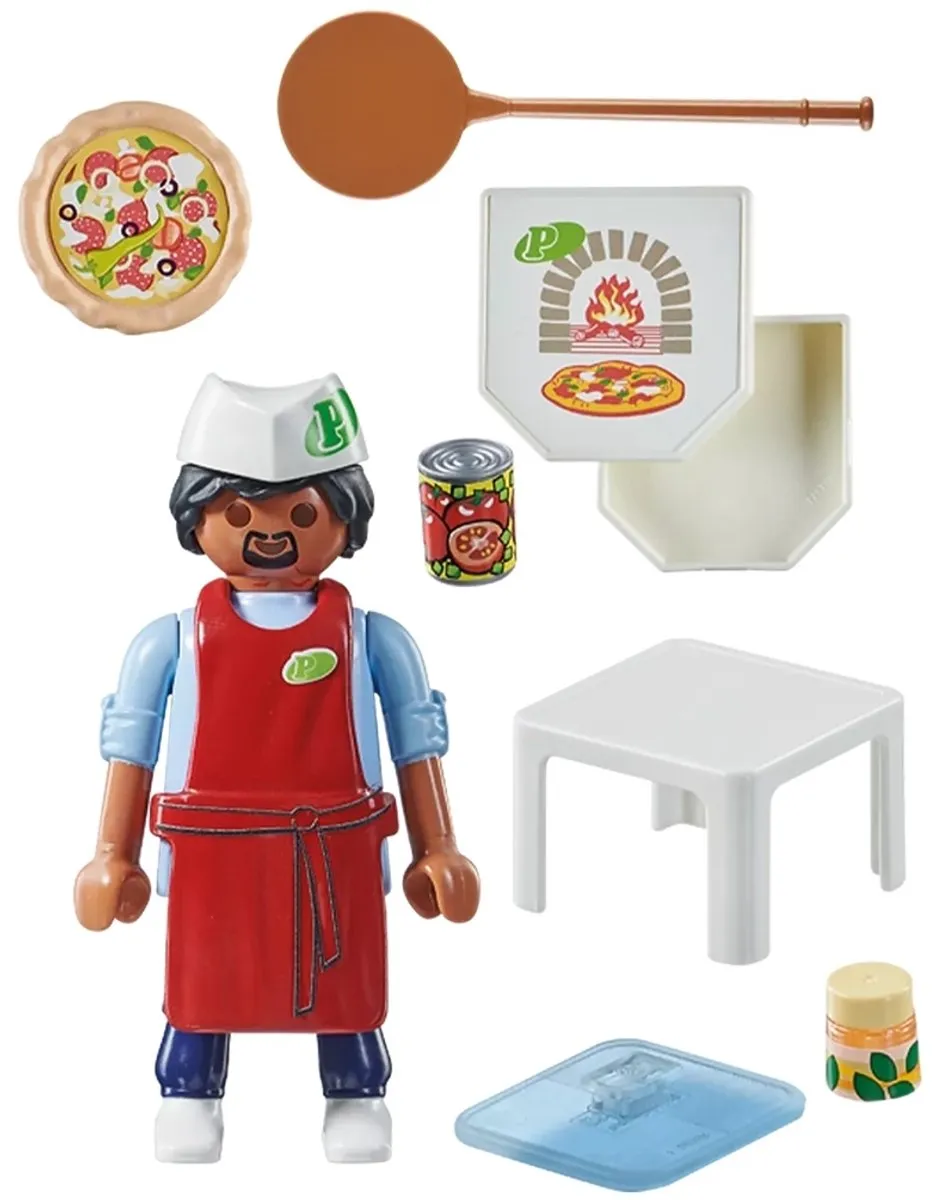 Playmobil Special Plus Pizzabakker 71161 - Multicolor