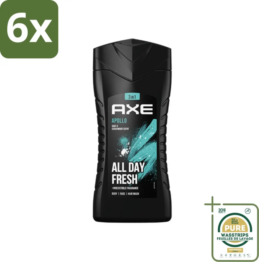 Axe Apollo Sage & Cedarwood Douchegel 250ml