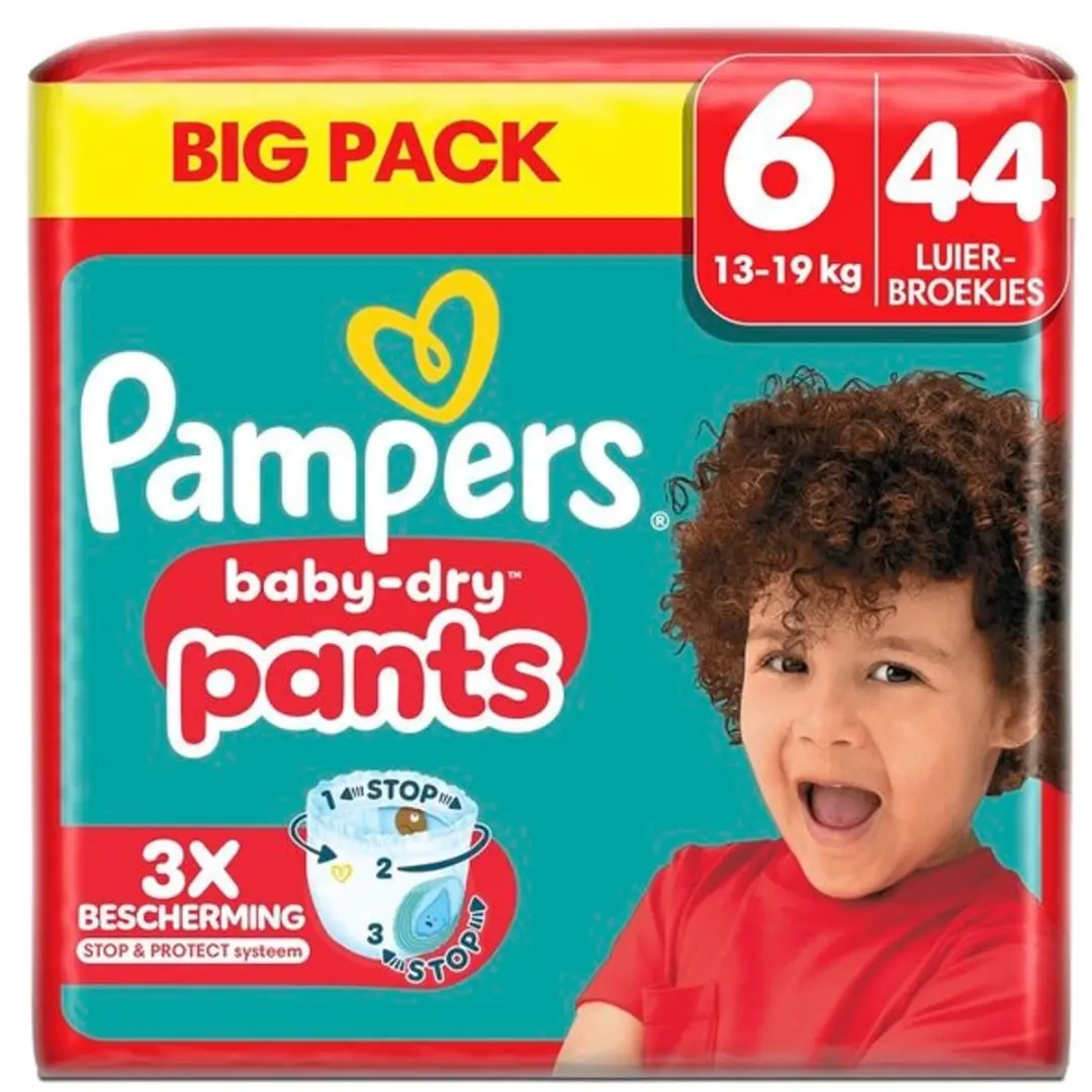 Pampers Baby-Dry Pants Maat 6 Luierbroekjes - 44 Stuks