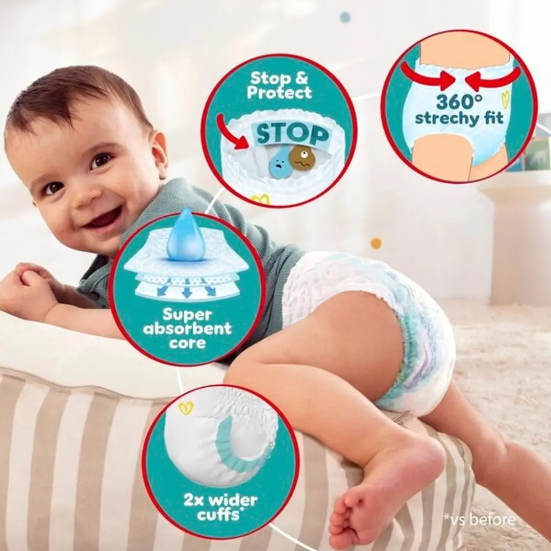 Pampers Baby-Dry Pants Maat 6 Luierbroekjes - 44 Stuks