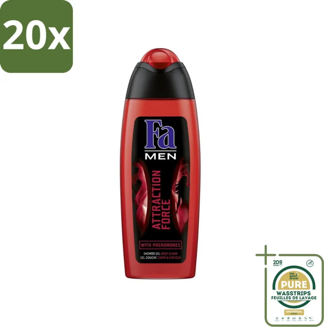 Fa Attraction Force Douchegel Mannen 250ml