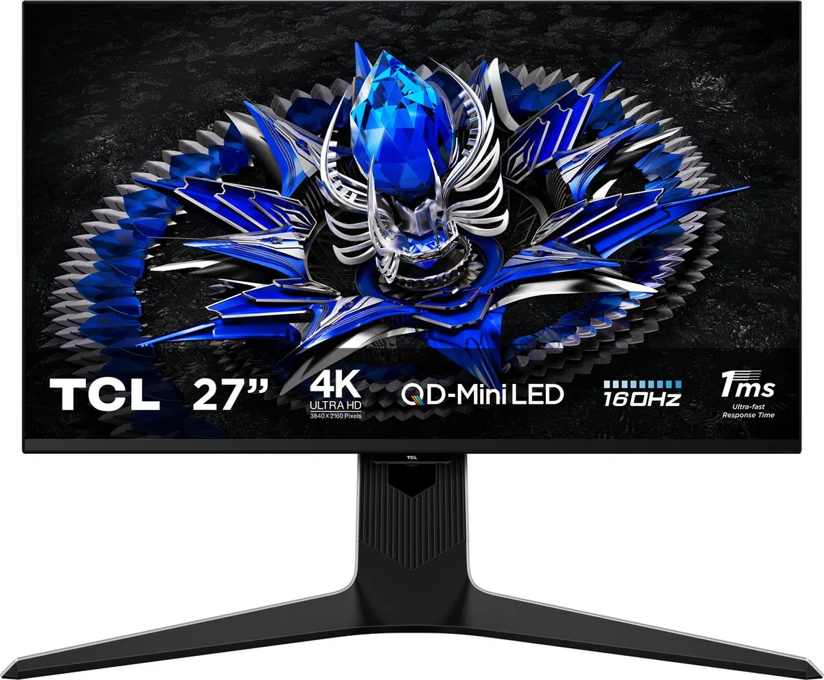 TCL 27R83U 4K Mini LED Gaming Monitor