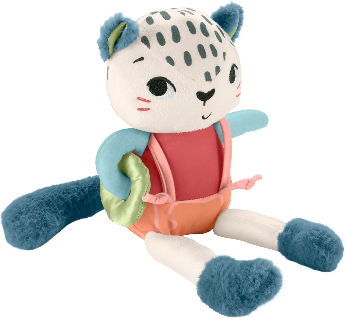 Fisher Price Planet Friends Sneeuwluipaard Knuffelpop - Multicolor