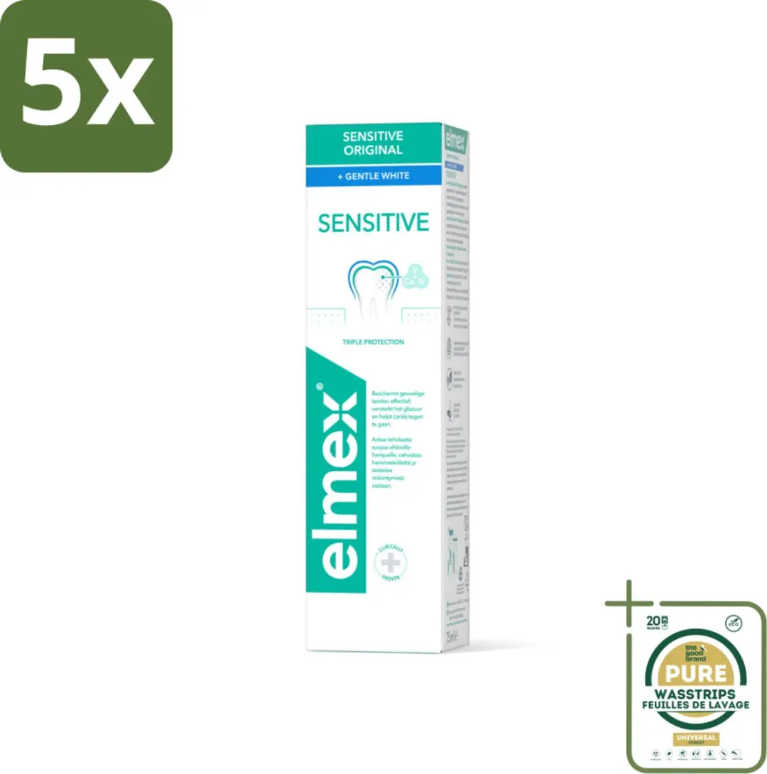 Elmex Sensitive Gentle White Tandpasta 375ml