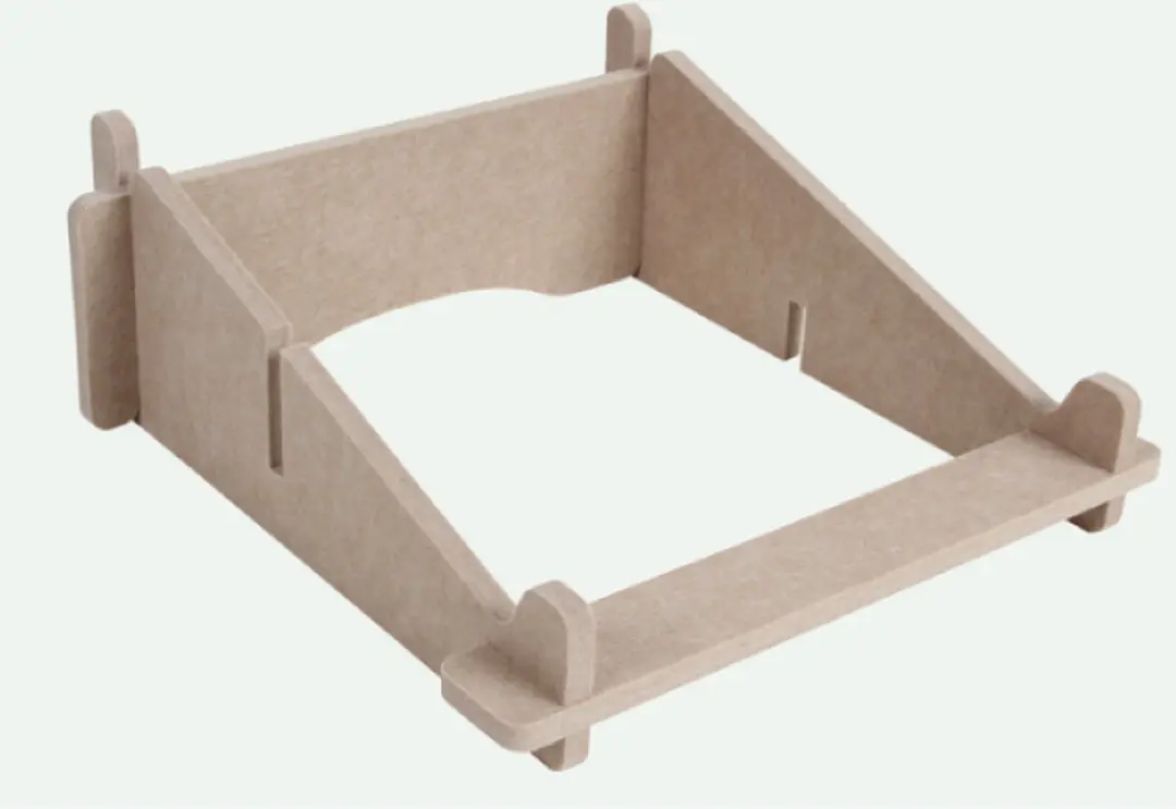 Quantore Laptopstandaard LS-Zand - Gerecycled vilt - 7 Inch
