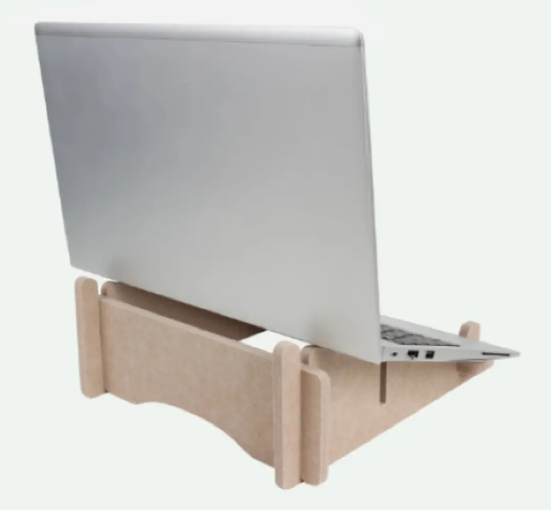Quantore Laptopstandaard LS-Zand - Gerecycled vilt - 7 Inch