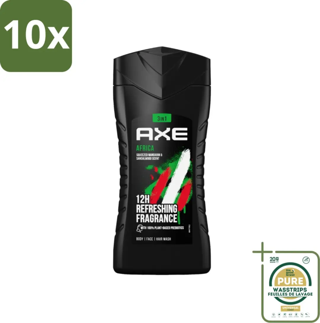 Axe Africa Douchegel 3-in-1