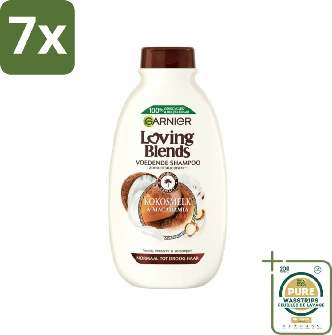 Garnier Loving Blends Kokosmelk & Macadamia Shampoo 2100ml