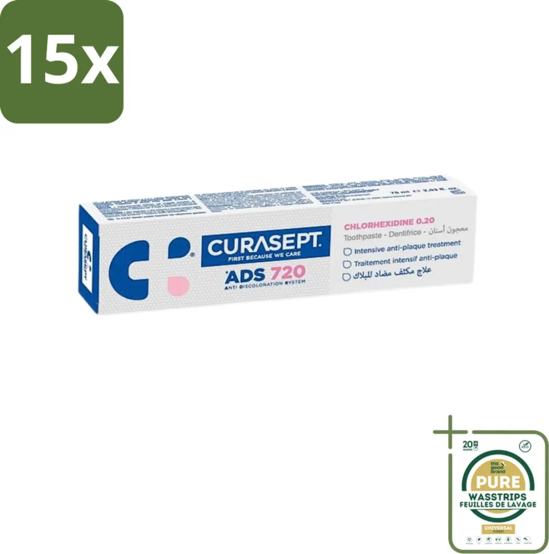 Curasept ADS 720 Gel-Tandpasta 0.20%