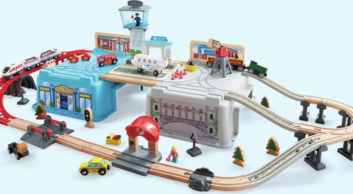 Hape Stad-treinenset E3773