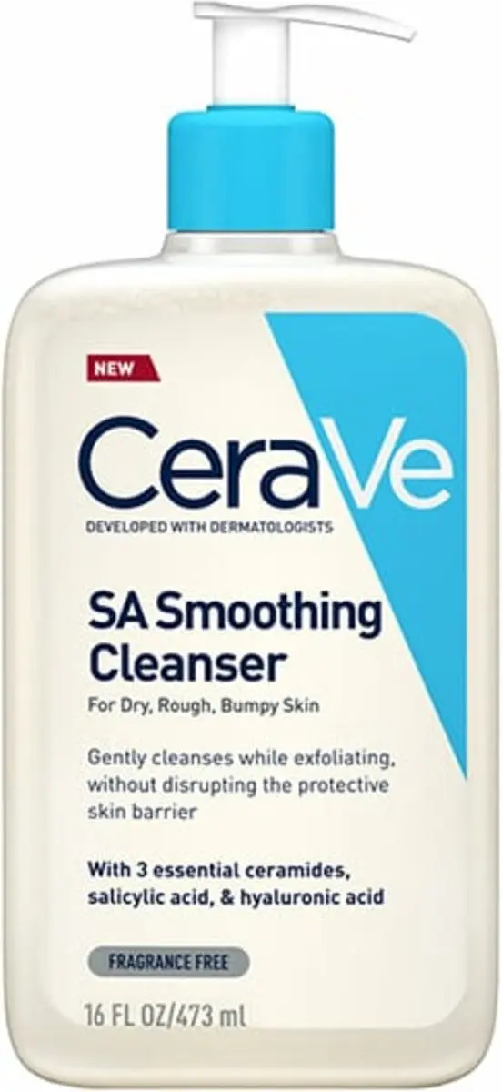 CeraVe SA Smoothing Cleanser - 3x473ml