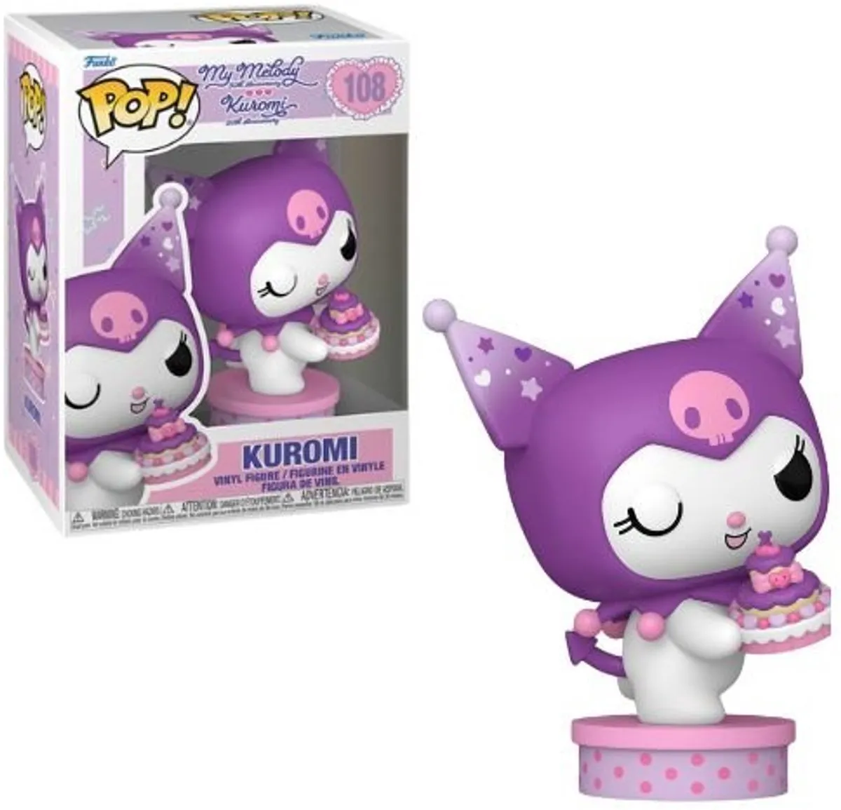 Funko Pop! Kuromi 108 - Hello Kitty Verzamelfiguur