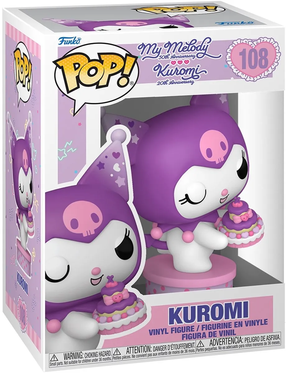 Funko Pop! Kuromi 108 - Hello Kitty Verzamelfiguur