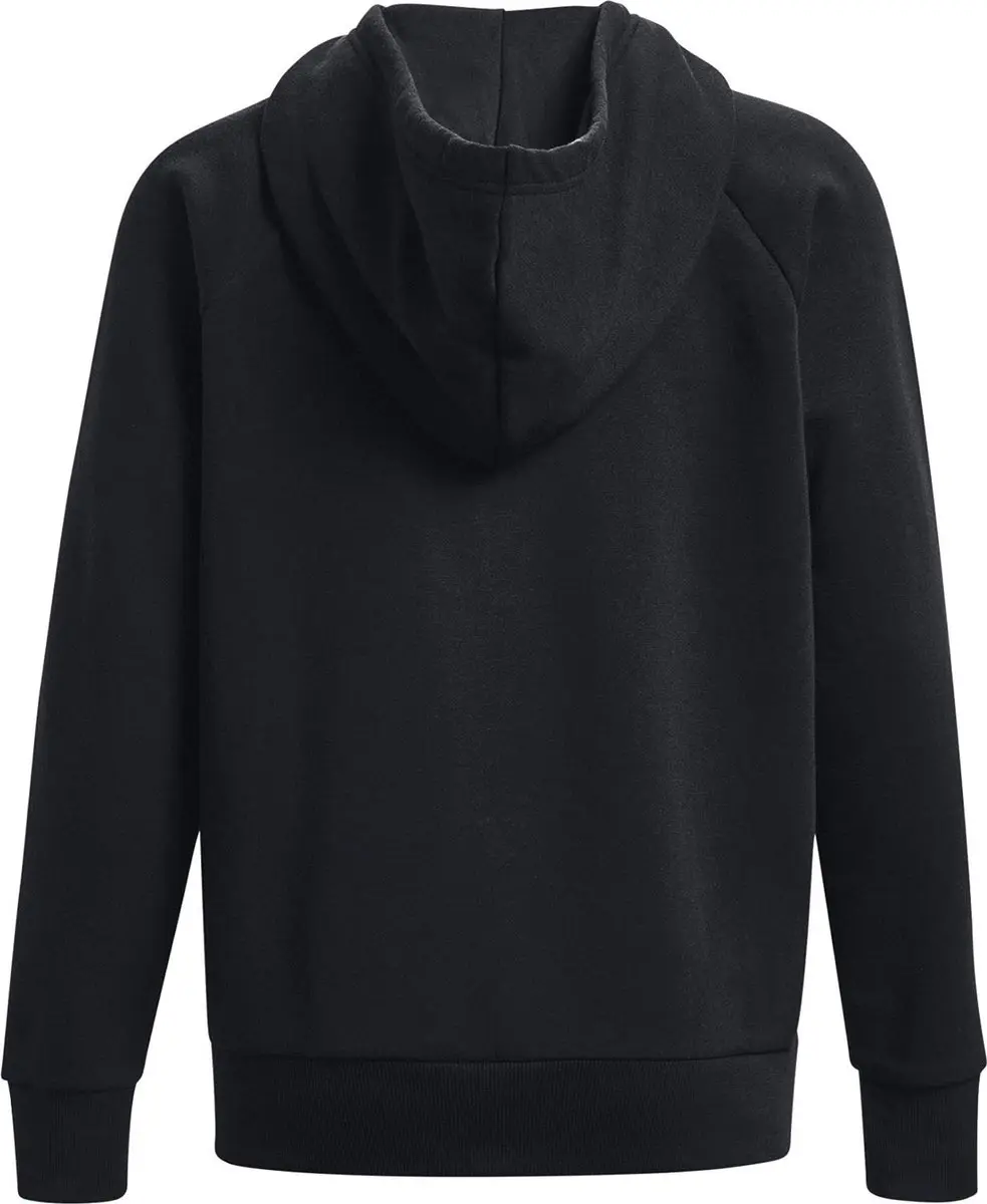 Under Armour UA Rival Fleece FZ Hoodie Dames - Maat S - Zwart - afbeelding 5 van 6