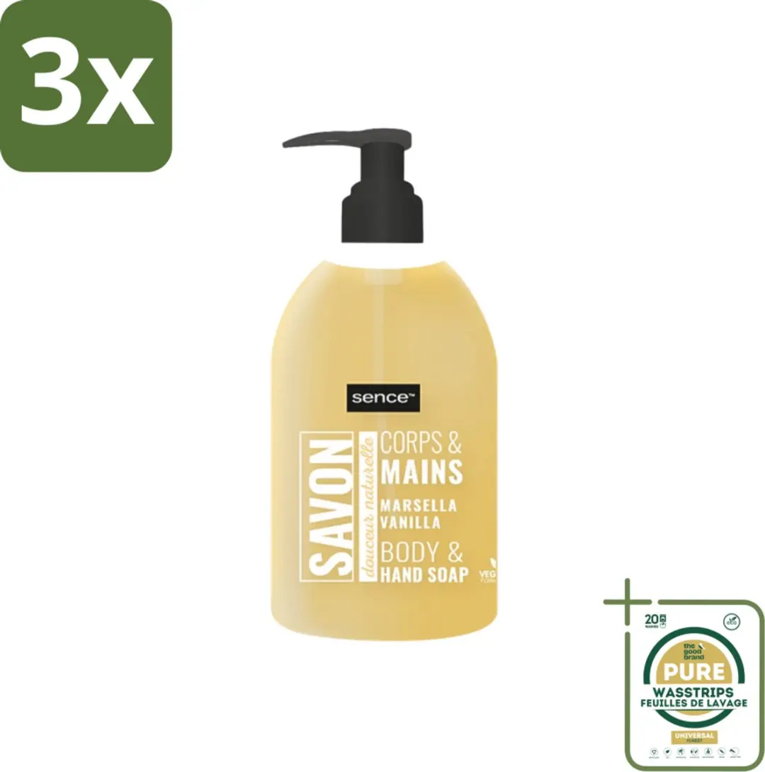 Sence La Maison du Savon de Marseille Handzeep Vanille 1500ml