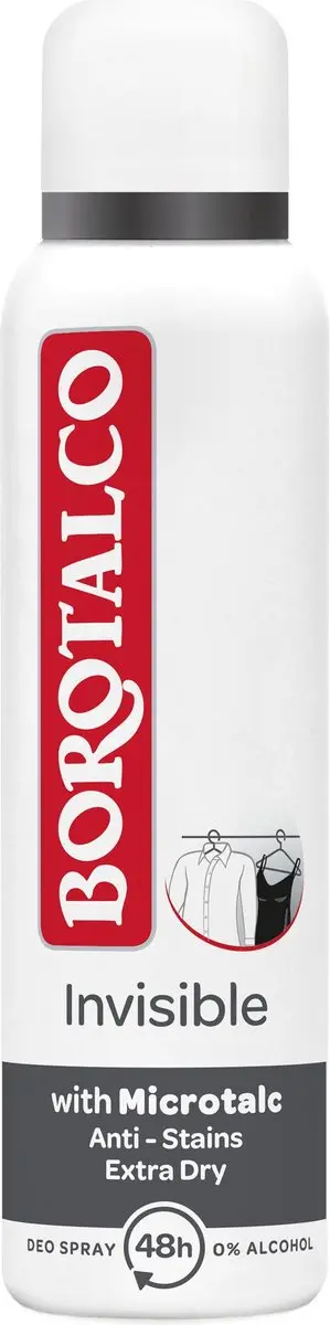 Borotalco Invisible Barrier Effect Deodorant Spray 150ml