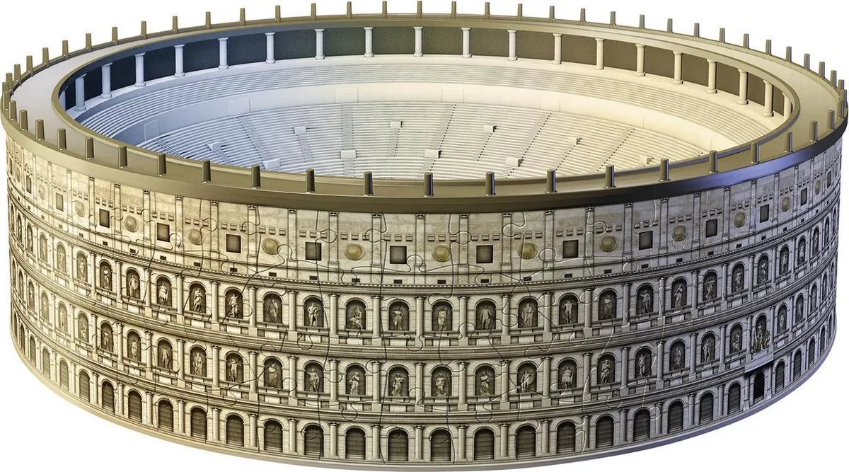Ravensburger Colosseum 3D Puzzel 216 Stuks - Multi - afbeelding 2 van 4