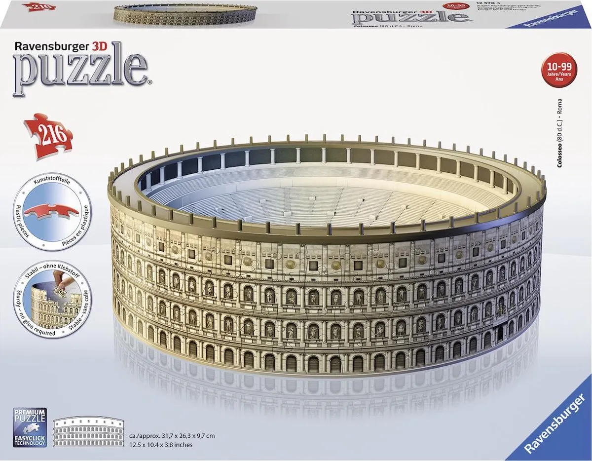 Ravensburger Colosseum 3D Puzzel 216 Stuks