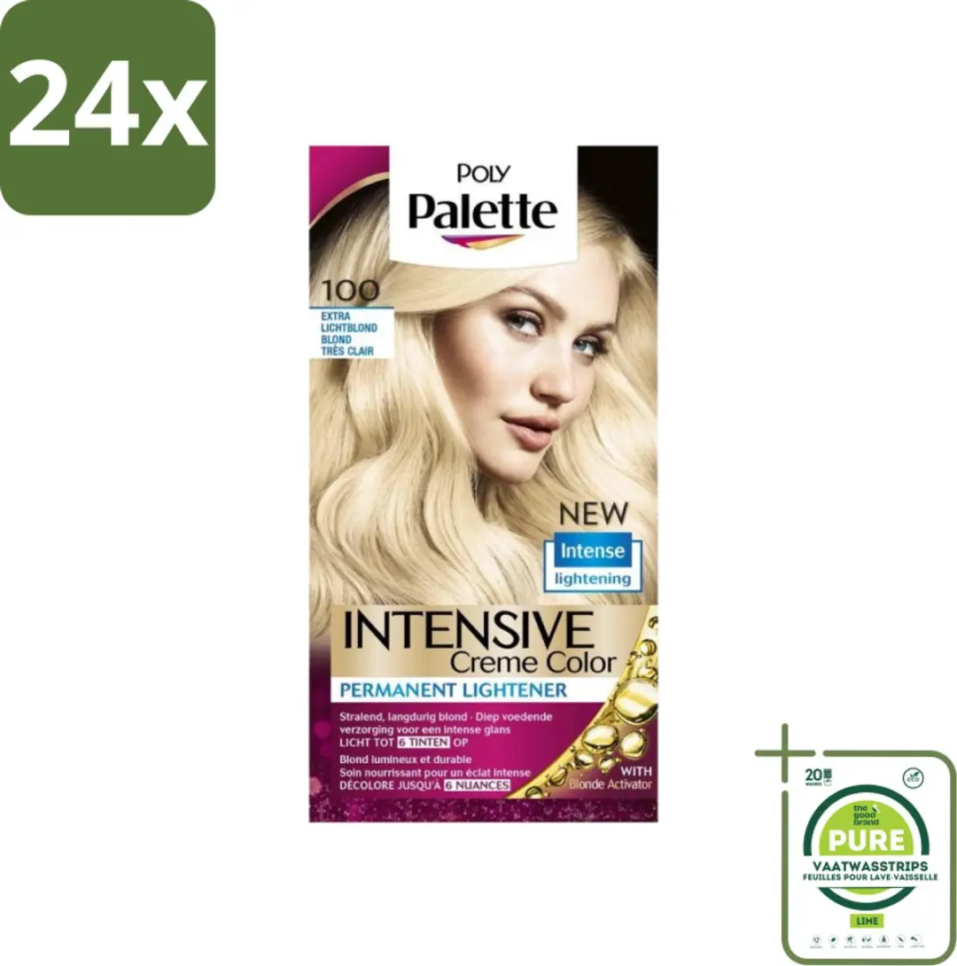 Schwarzkopf Poly Palette Haarverf 100 Extra Licht Blond 2760ml
