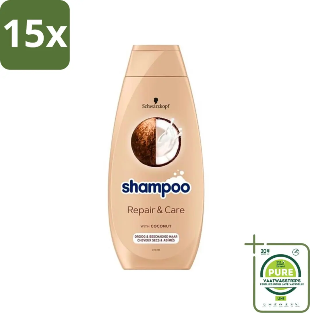 Schwarzkopf Repair & Care Shampoo 400ml