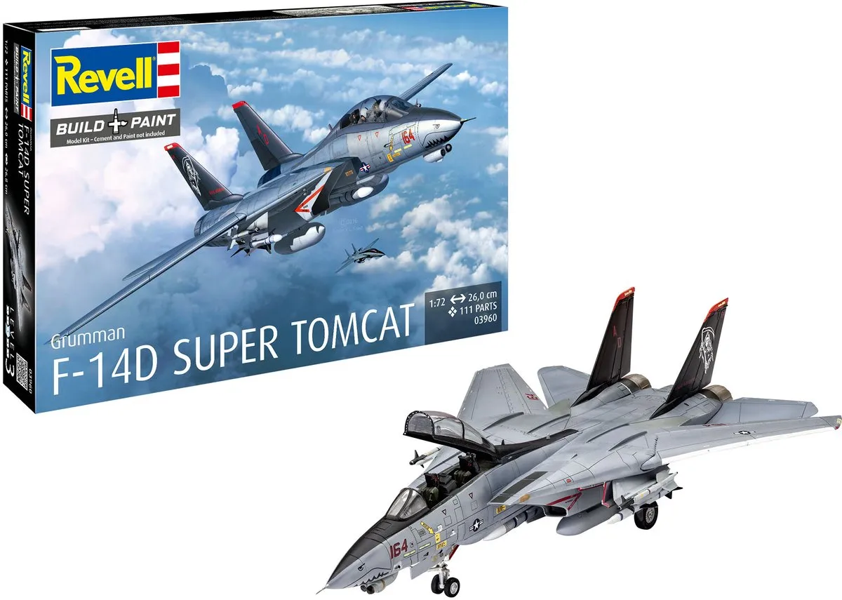 Revell 03960 F-14D Super Tomcat Modelbouwpakket
