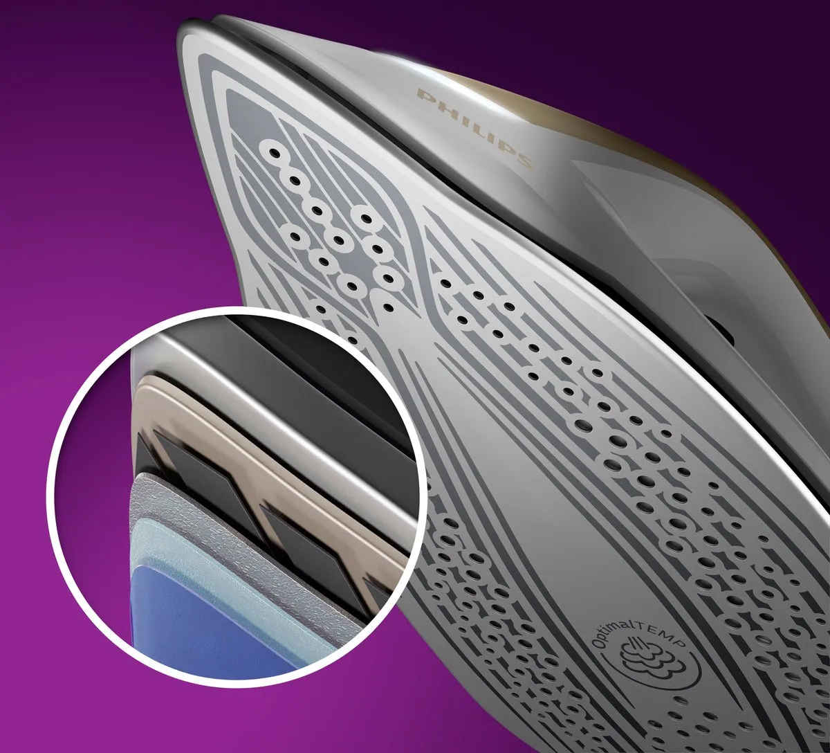 Philips Perfect Care 8000 Series PSG8040/60 - Stoomgenerator - 1.8L Watertank - Wit / Goud