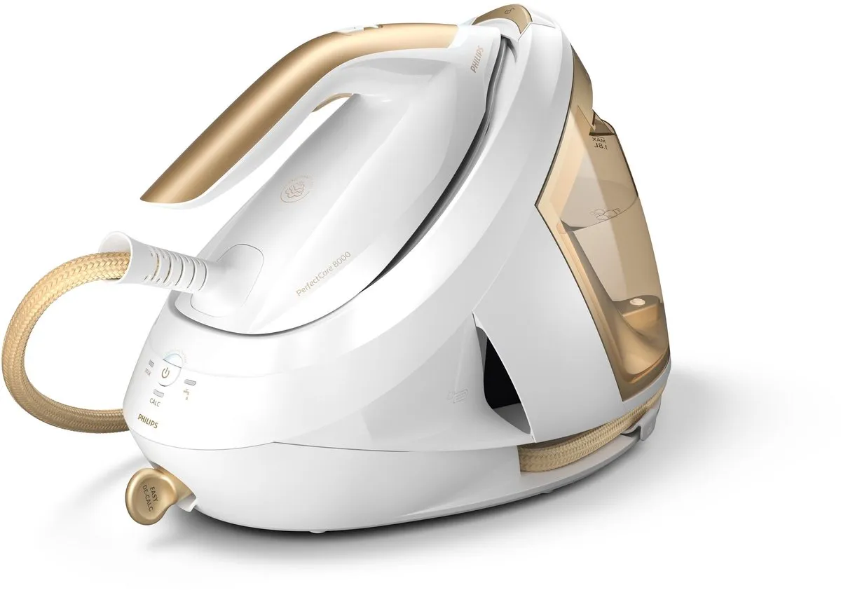 Philips Perfect Care 8000 Series PSG8040/60 - Stoomgenerator - 1.8L Watertank - Wit / Goud