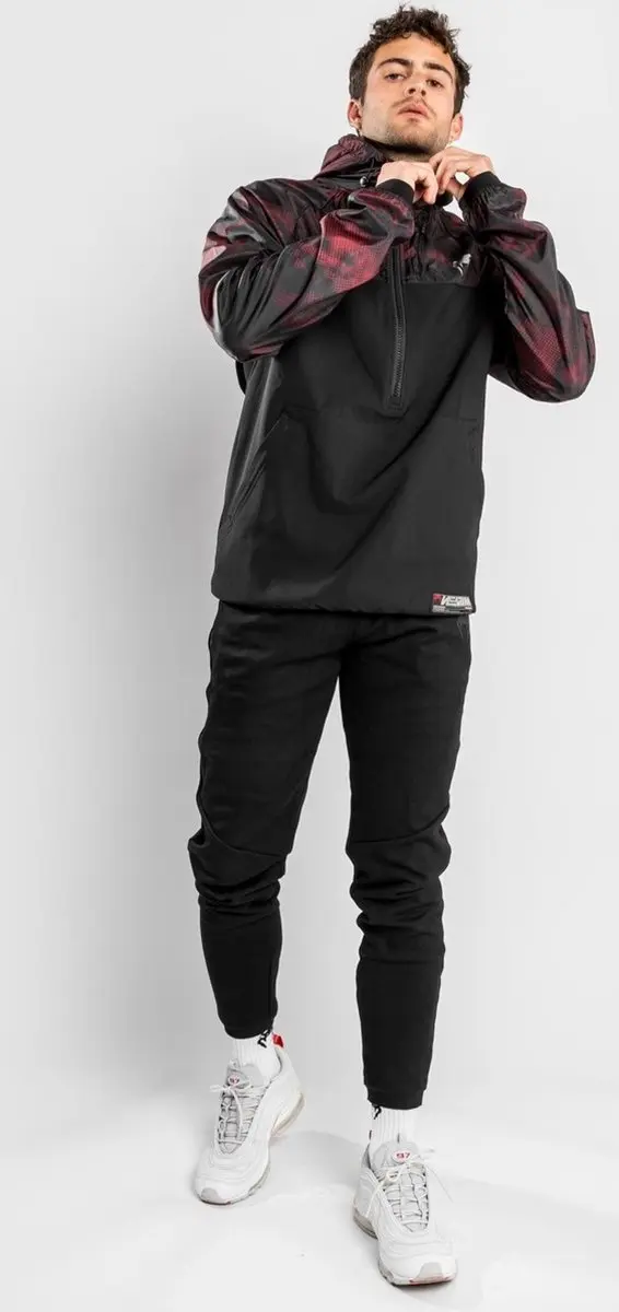 Venum Laser XT Hoodie - Zwart/Rood - L