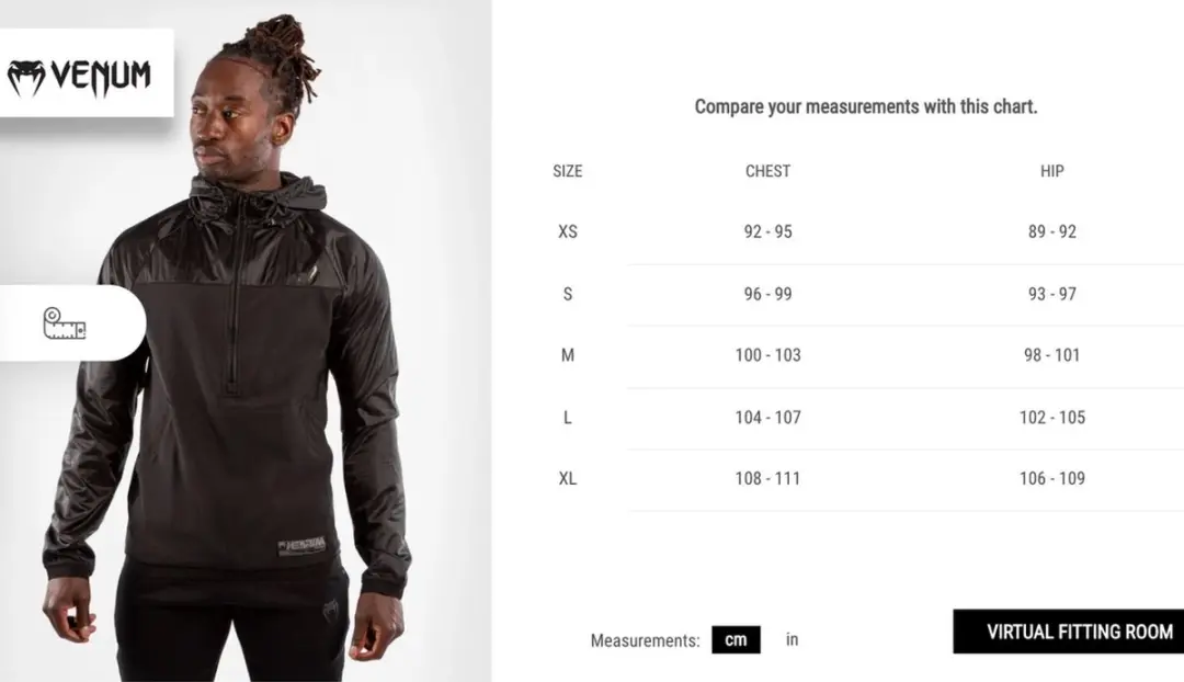 Venum Laser XT Hoodie - Zwart/Rood - L