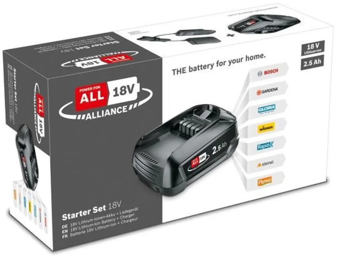 Bosch POWER FOR ALL 18V AL 18V-20 Starterset - 2,5Ah