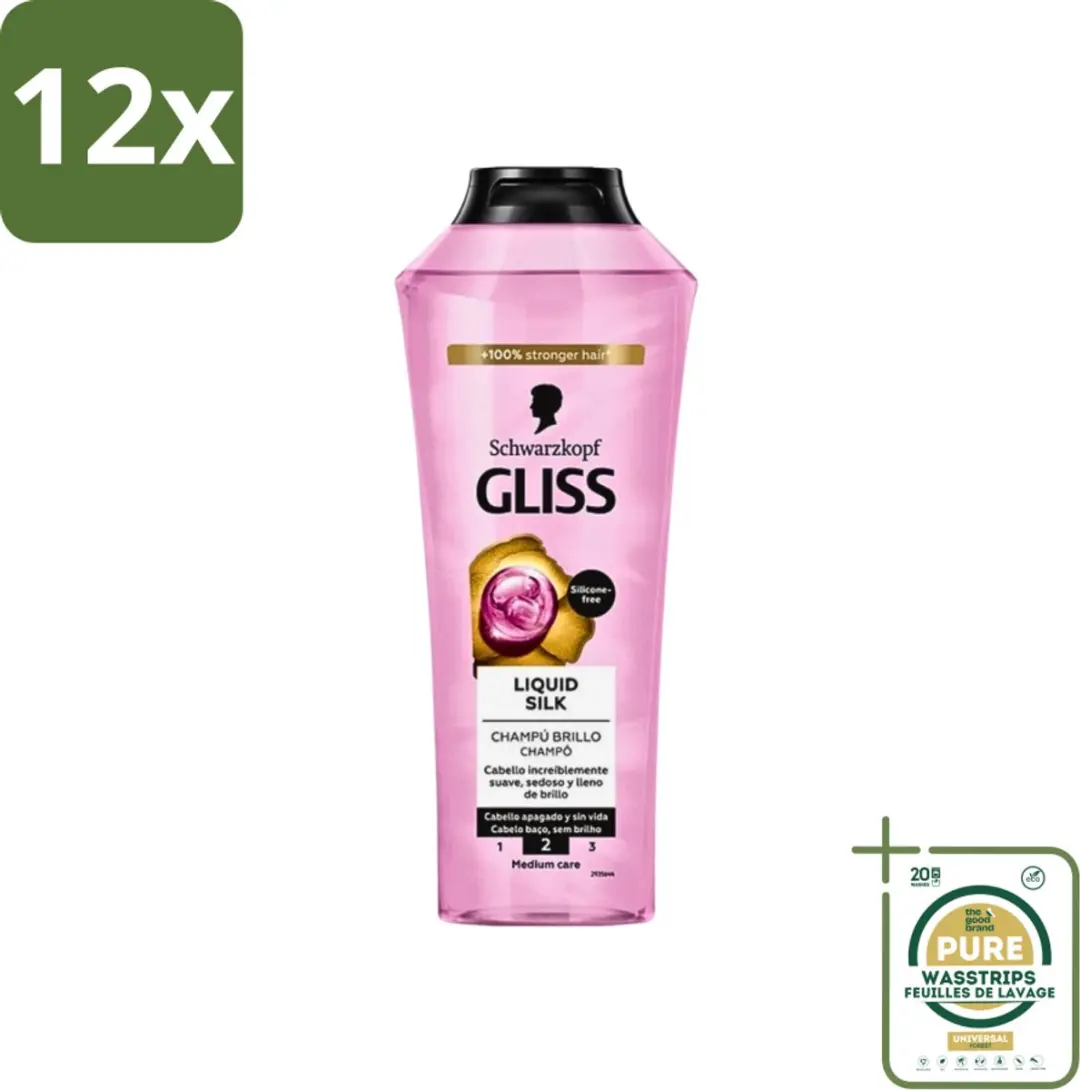 Gliss Kur Liquid Silk Shampoo 400ml